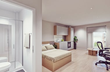 Luxury Studio, Beckton House, Station Road, Beeston, Nottingham - Image 2